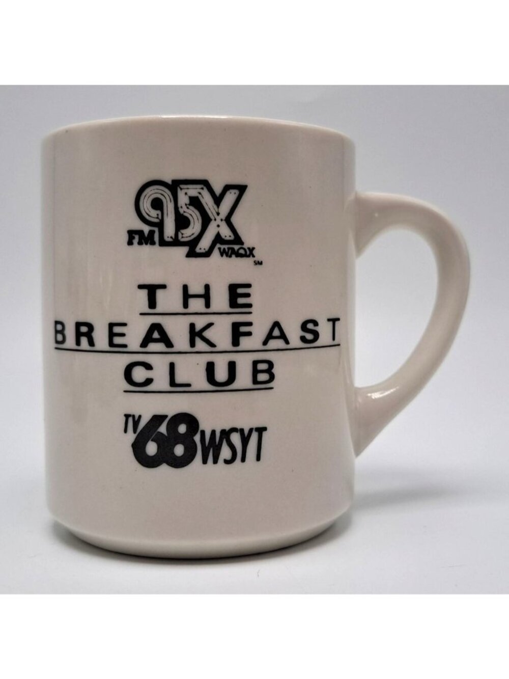 95X FM WQXI The Breakfast Club TV 68 WSYT Ceramic Mug White